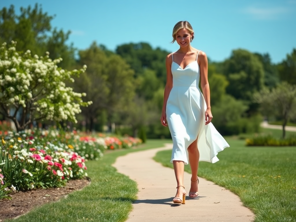 hostingelephants.com | Cum să creezi un outfit chic cu o rochie albă și pantofi potriviți
