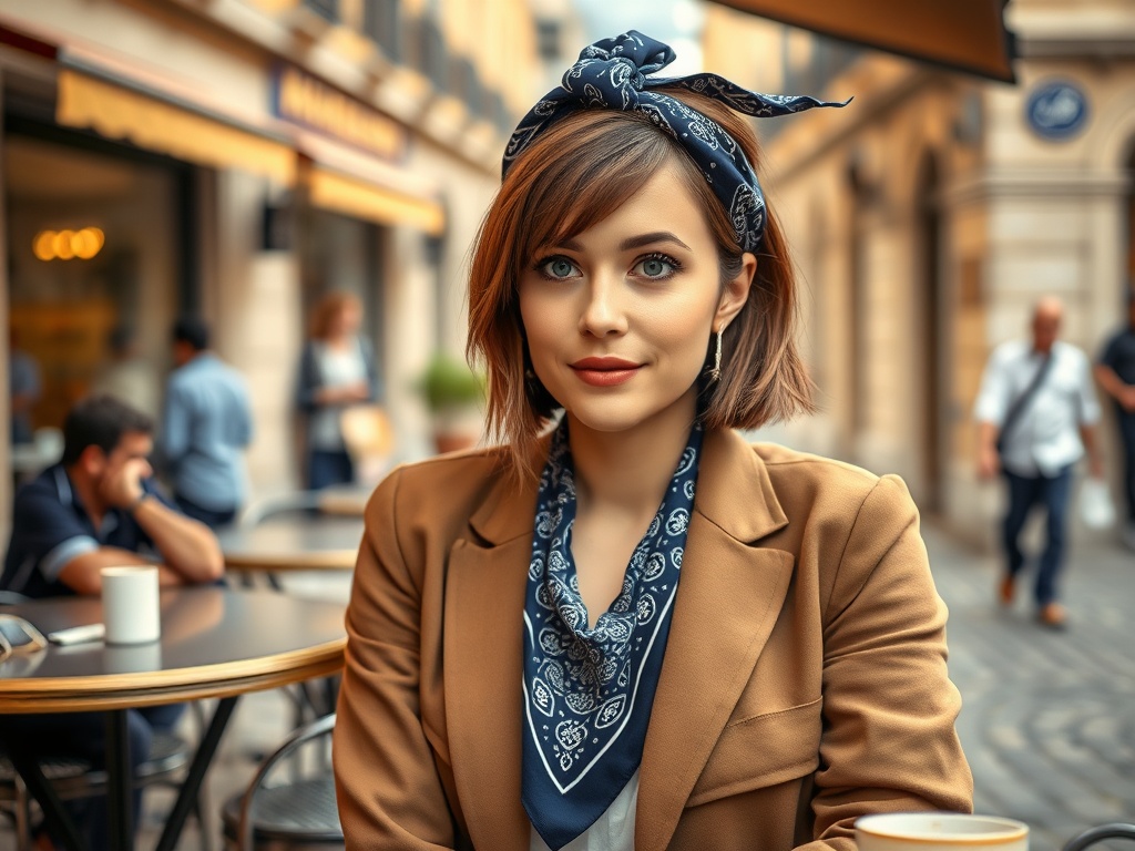 hostingelephants.com | Cum să folosești eșarfele ca elemente de styling în părul scurt